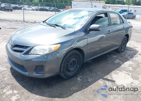 2011 Toyota Corolla Le z USA, uszkodzony, nr VIN 2T1BU4EE9BC750921